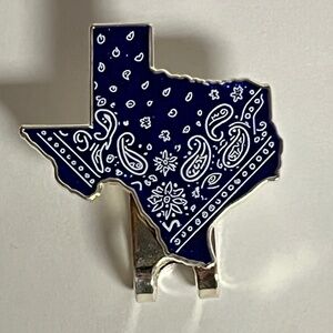 Texas State Paisley Blip Hat Pin Streetwear Hats Bag Fitted New Era Glitter Blue